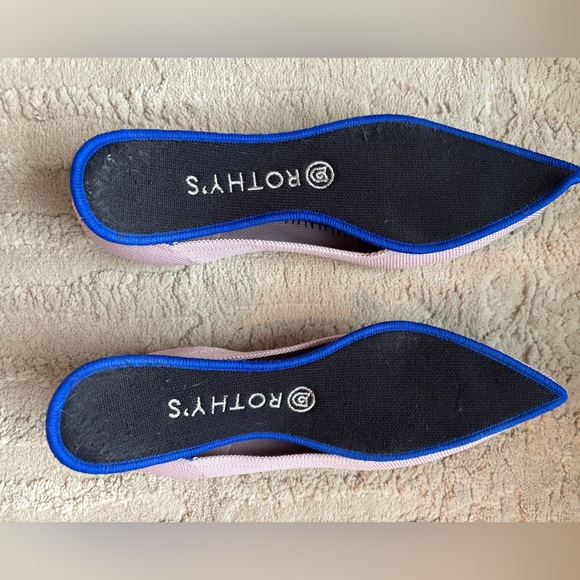 Rothy’s The Point II Flats in Ballerina Light Pink Size 9 - Picture 2 of 8